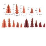 Product Image 3 for Camille Handmade Paper Folding Trees, Set of 5 from Creative Co-Op