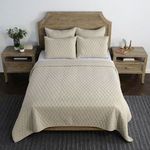 Product Image 1 for Lana 100% Cotton Beige Quilt from Classic Home Furnishings