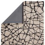 Product Image 1 for Chandler Handmade Abstract Cream/ Black Rug By Nikki Chu from Jaipur 