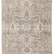 Repeat of close-up on rug corner showing soft texture and cream fringe edging