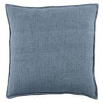 Blanche Solid Blue Pillow image 1