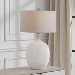 Product Image 1 for Whiteout Mottled Glass Table Lamp from Uttermost