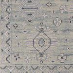 Product Image 4 for Almeria Hand-Knotted Denim / Black Rug - 6' x 9' from Surya