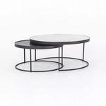 Product Image 1 for Evelyn Round Nesting Coffee Table from Four Hands