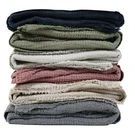 Product Image 3 for Venice Linen Oversized Throw Blanket - Ocean from Pom Pom at Home