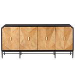 Product Image 2 for Kallista Taupe Credenza from Currey & Company