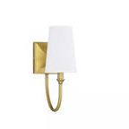 Product Image 1 for Cameron Warm Brass 1 Light Sconce from Savoy House 