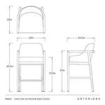 Product Image 7 for Chilton Outdoor Stool from Arteriors