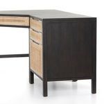 Product Image 2 for Clarita Desk System W/ Filing Cabinet - Black Mango from Four Hands