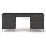 Product Image 7 for Trey Black Wash Poplar Executive Desk from Four Hands