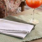 Product Image 3 for Rutherford Striped Napkins, Set of 4 - Moss from Pom Pom at Home