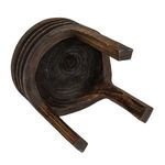 Product Image 4 for Solano Carved Stool from Creative Co-Op