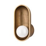 Product Image 2 for Nathan 1-Light Wall Sconce - Aged Brass from Hudson Valley