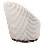 Product Image 1 for Crue White Swivel Chair from Uttermost