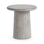 Product Image 1 for Delaine Outdoor Concrete Accent Table from Classic Home