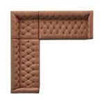 Product Image 5 for Maxx Leather 3-Piece 101" Sectional - Antique Sienna from Four Hands