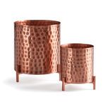 Product Image 1 for Zuri Cachepots On Stands, Set Of 2 from Napa Home And Garden