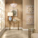 Product Image 6 for Aire Small Pale Blue Linen Chandelier from Jamie Young