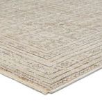 Product Image 2 for Vesper Updated Traditional Geometric Cream/ Light Gray Rug - 3' x 8' from Jaipur 