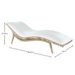 Product Image 16 for Palma Natural Linen Chaise from Summer Classics