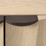 Product Image 4 for Finley Fluted Four Door Pale Oak Credenza from Jamie Young