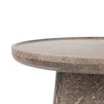 Product Image 5 for Zane Warm Grey Marble End Table from Four Hands