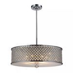 Product Image 2 for 6  Light Pendant In Polished Chrome from Elk Lighting