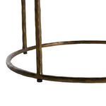 Product Image 10 for Lucas Natural Ivory Hide Leather Stool from Gabby