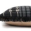 Product Image 1 for Black / Grey Plaid Pillow from Loloi