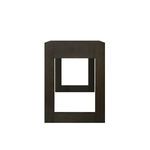 Product Image 4 for Larkin Two Drawer Desk With Fluted Detail In Dark Espresso Oak from Worlds Away