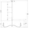 Product Image 10 for Saxon Linear Chandelier from Currey & Company