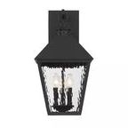 Product Image 1 for Harrison Matte Black 3 Light Outdoor Sconce from Savoy House 