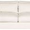 Leone Modular Sectional left arm two-seat sofa in Nomad Snow fabric with plush cushions and clean lines