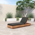 Product Image 14 for Kinta Venao Charcoal Outdoor Chaise Lounge from Four Hands