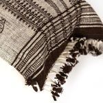 Product Image 6 for Bhujodi 12" x 48" Mocha Brown Decorative Body Pillow from Four Hands