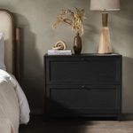 Product Image 22 for Millie Drifted Matte Black Oak Veneer Nightstand from Four Hands