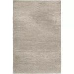 Product Image 1 for Felix Grey / Cream Striped Felted Wool Rug from Surya