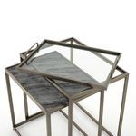 Product Image 1 for Zahra Nesting End Tables Antique Pewter from Four Hands
