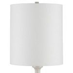 Product Image 3 for Malayan White Table Lamp from Currey & Company