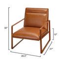 Product Image 3 for Hemingway Leather Accent Chair from Jamie Young