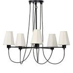 Product Image 1 for Webster Jet Black Chandelier from Four Hands