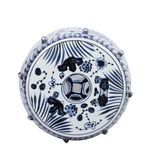 Product Image 8 for Blue & White Garden Fish Motif Stool from Legend of Asia