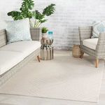 Product Image 1 for Linet Indoor / Outdoor Chevron Cream Area Rug from Jaipur 
