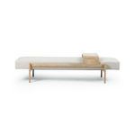 Product Image 2 for Fawkes Bench - Vintage White Wash from Four Hands