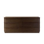 Product Image 1 for Benny Spiced Oak Veneer 6 Drawer Dresser from Four Hands