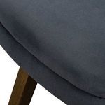 Product Image 8 for Task Modern Velvet Shadow Swivel Stool from Four Hands