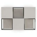 Product Image 6 for Clear Glass Modern Square Open Air End Table from Caracole