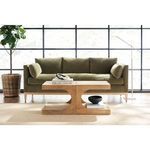 Product Image 25 for Leo 86" Olive Polyester Bench Cushion Sofa from Rowe Furniture