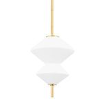 Product Image 1 for Barrow 1-Light Pendant - Aged Brass from Hudson Valley