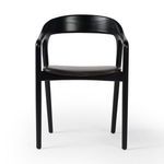 Product Image 8 for Amare Wooden Black Dining Armchair - Black from Four Hands